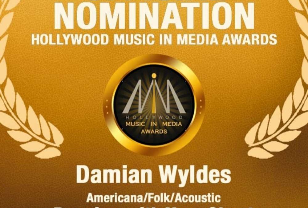 Local Howlin’ Hero Damian Wyldes Nominated for Major Awards