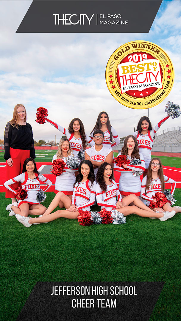 Gold Winners: Jefferson High School Cheer Team